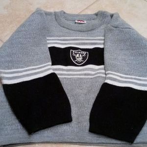 Raiders kids sweater